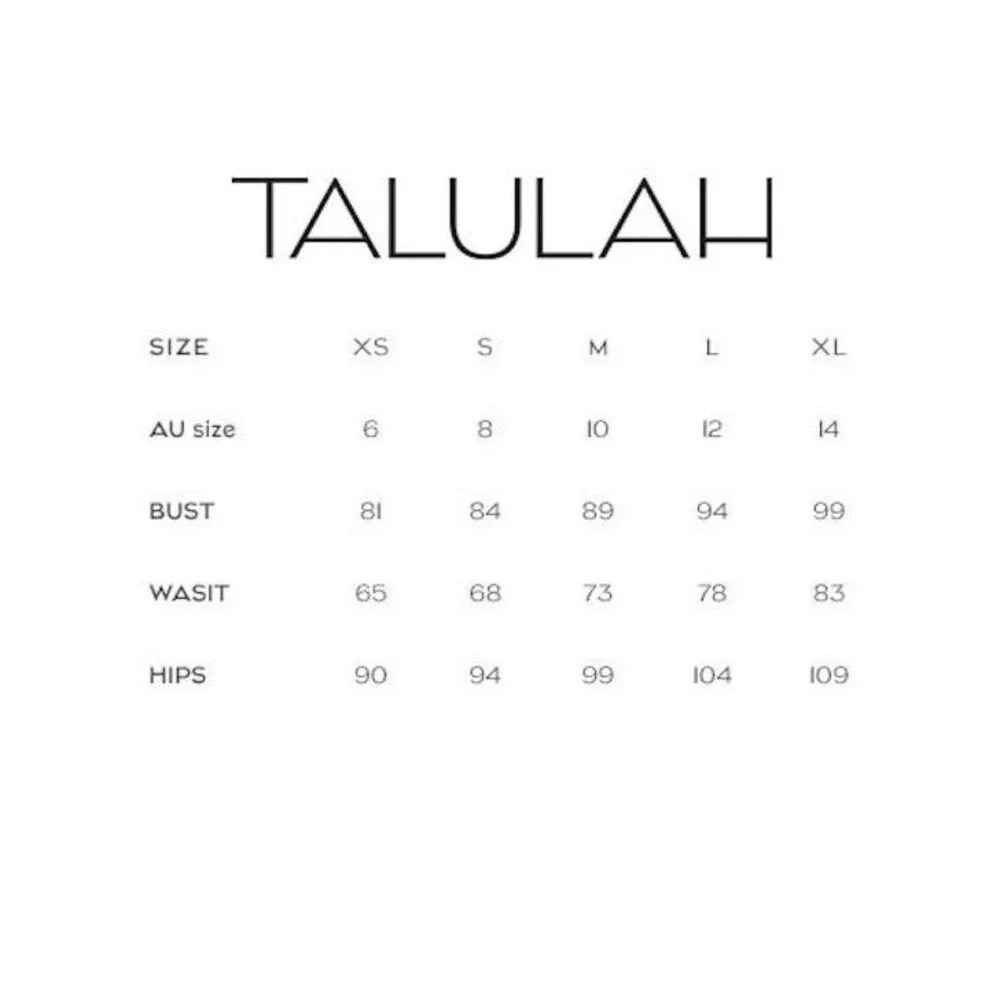 Talulah Evaporate Mini Dress